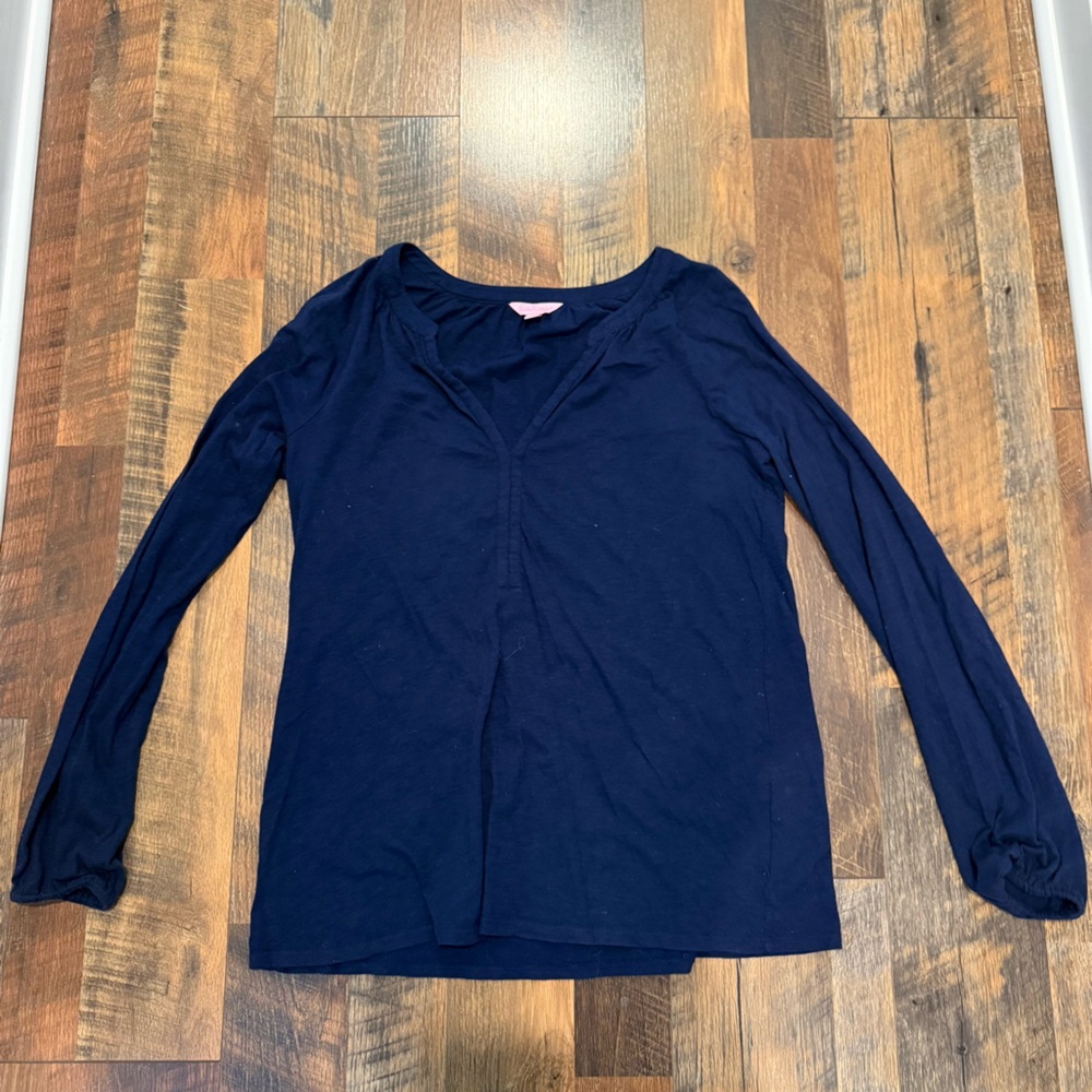 Lilly Pulitzer Midnight Blue Top
